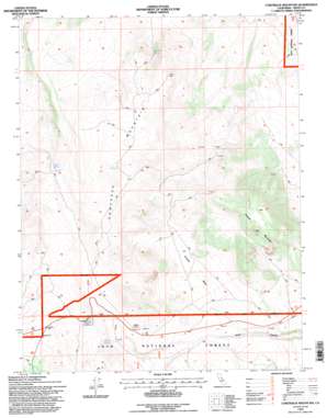 Cowtrack Mountain USGS topographic map 37118h7