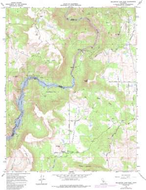 Millerton Lake East USGS topographic map 37119a5