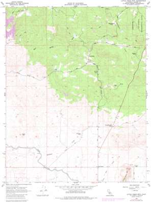Little Table Mountain USGS topographic map 37119a7