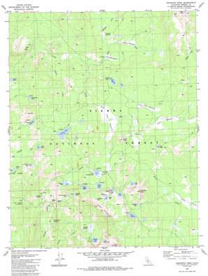 Dogtooth Peak USGS topographic map 37119b1