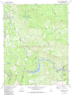 Cascadel Point USGS topographic map 37119b4