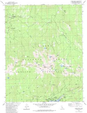 Kaiser Peak USGS topographic map 37119c2