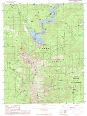 Mammoth Pool Dam USGS topographic map 37119c3
