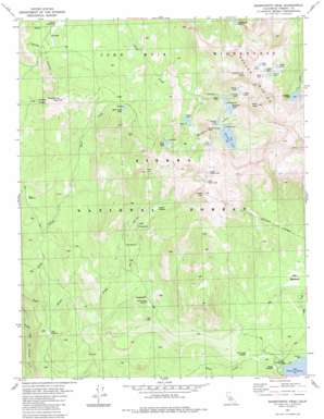Sharktooth Peak USGS topographic map 37119d1
