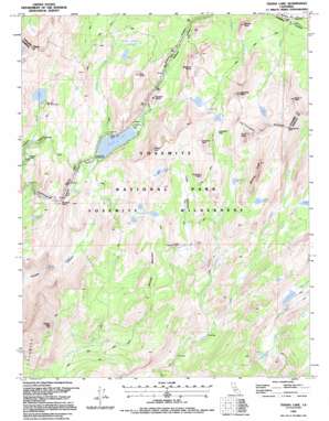 Tenaya Lake USGS topographic map 37119g4