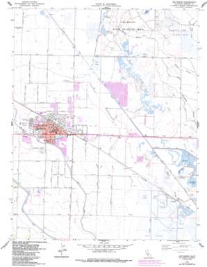 Los Banos USGS topographic map 37120a7