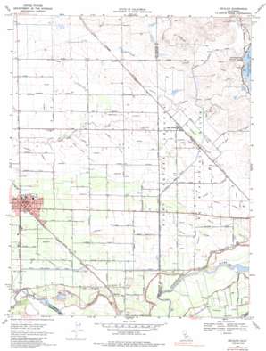 Oakdale USGS topographic map 37120g8