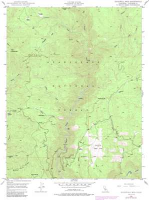 Duckwall Mountain USGS topographic map 37120h1