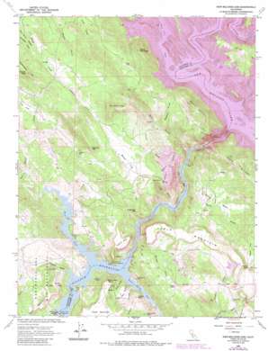 New Melones Dam USGS topographic map 37120h5