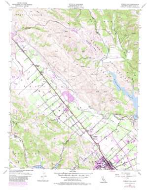 Morgan Hill USGS topographic map 37121b6