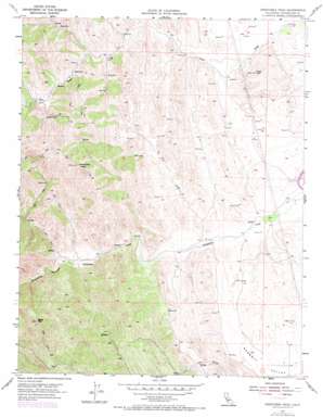 Orestimba Peak USGS topographic map 37121c2