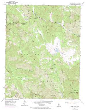 Isabel Valley USGS topographic map 37121c5