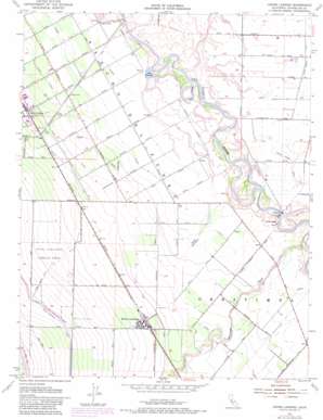 Crows Landing USGS topographic map 37121d1