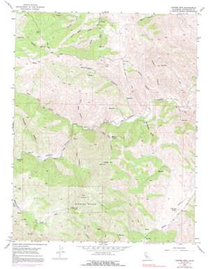 Copper Mountain USGS topographic map 37121d3