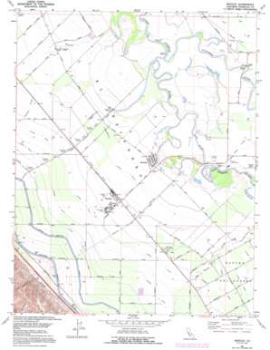 Westley USGS topographic map 37121e2