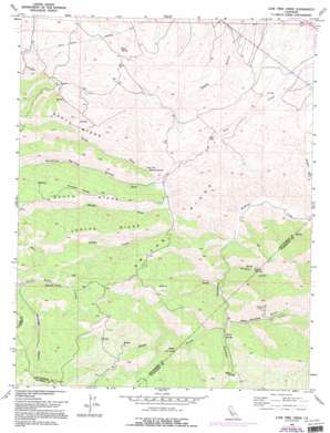 Lone Tree Creek USGS topographic map 37121e4