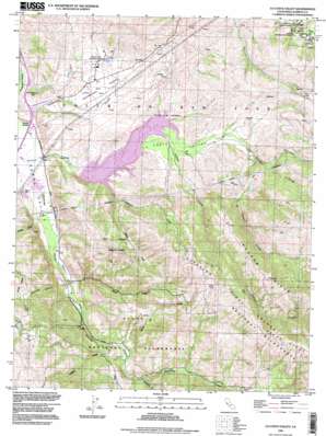 La Costa Valley USGS topographic map 37121e7