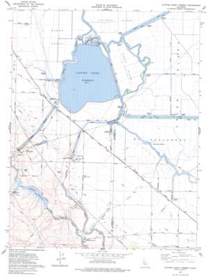 Clifton Court Forebay USGS topographic map 37121g5