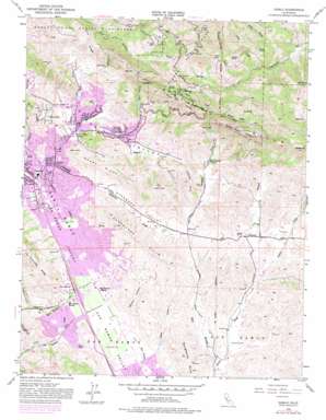 Diablo USGS topographic map 37121g8