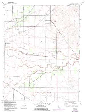 Peters USGS topographic map 37121h1