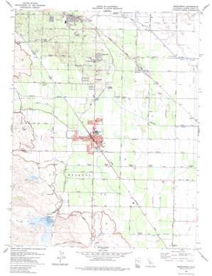 Brentwood topo map