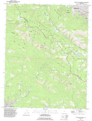 Castle Rock Ridge USGS topographic map 37122b1