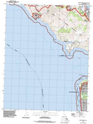 San Francisco North USGS topographic map 37122g5