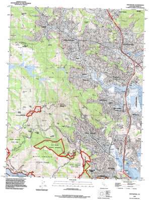 San Rafael USGS topographic map 37122h5