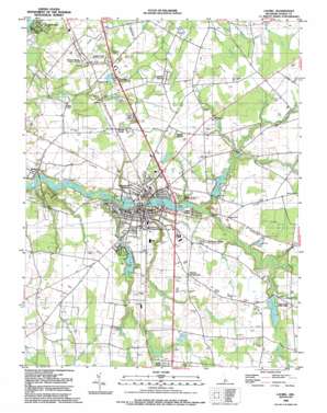 Laurel USGS topographic map 38075e5