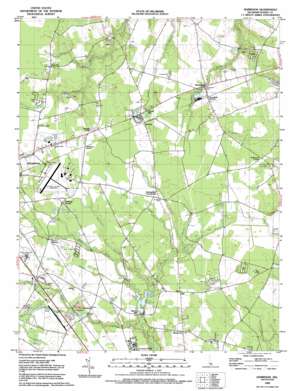 Harbeson USGS topographic map 38075f3