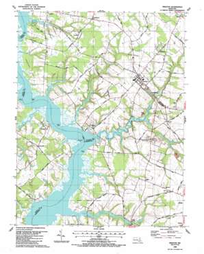 Preston USGS topographic map 38075f8