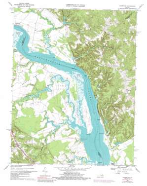 Champlain USGS topographic map 38076a8