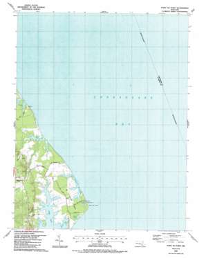 Point No Point topo map