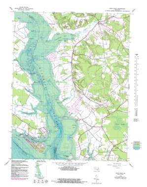 Rock Point USGS topographic map 38076c7