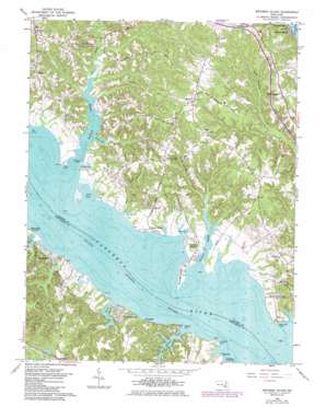 Broomes Island USGS topographic map 38076d5