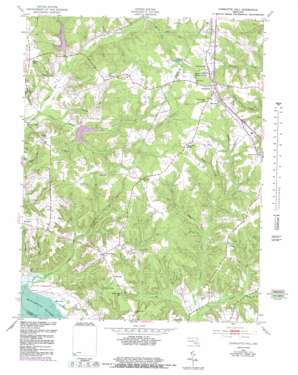 Charlotte Hall USGS topographic map 38076d7