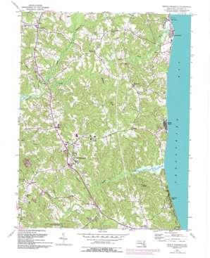 Benedict USGS topographic map 38076e5