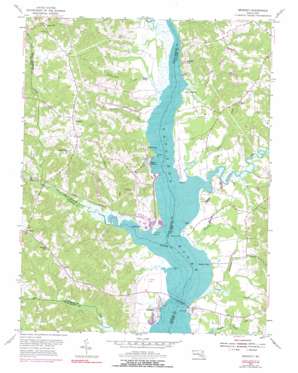 Benedict USGS topographic map 38076e6