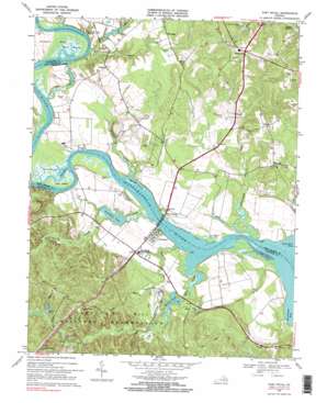 Rappahannock Academy USGS topographic map 38077b2