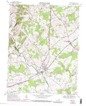 Remington USGS topographic map 38077e7