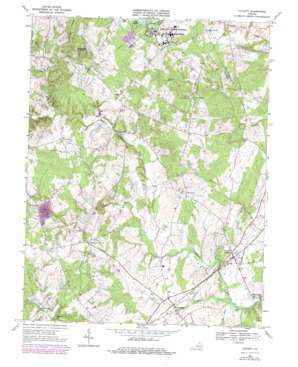 Catlett USGS topographic map 38077f6