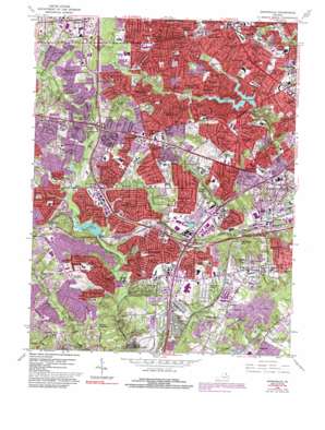 Annandale USGS topographic map 38077g2