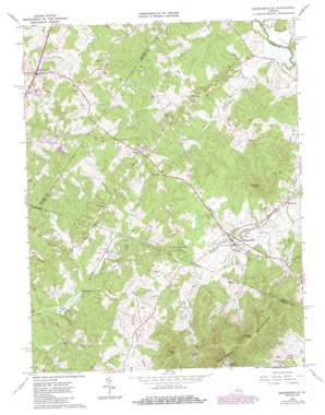 Barboursville USGS topographic map 38078b3