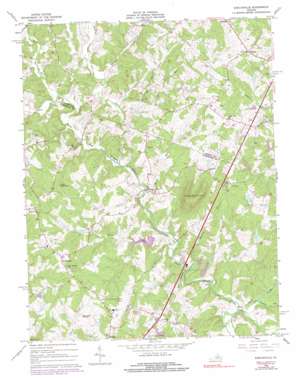 Earlysville USGS topographic map 38078b4