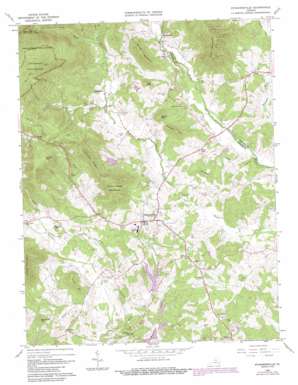 Stanardsville USGS topographic map 38078c4