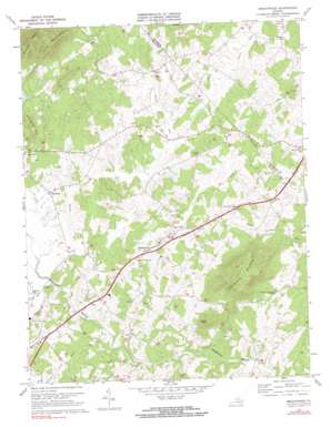 Brightwood topo map