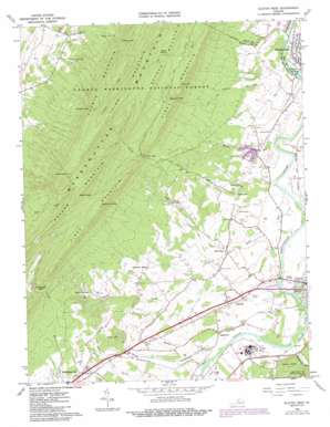 Elkton West USGS topographic map 38078d6