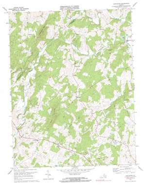 Front Royal USGS topographic map 38078e1