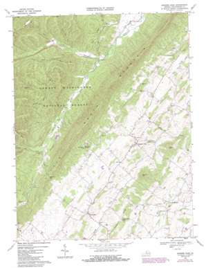 Singers Glen USGS topographic map 38078e8
