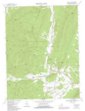 Fulks Run USGS topographic map 38078f8